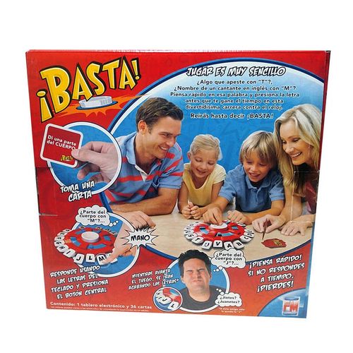 Basta, Piensa Rápido y Contesta, Juego de Mesa