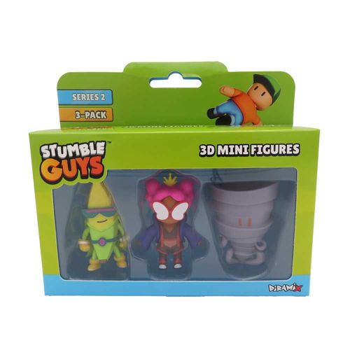 Famosa Stumble Guys 3 pack wave 2 Super Banana, Fly Kween, Twister