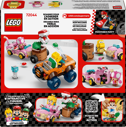 LEGO Super Mario Mario Kart Persecución con potenciador de Planta Piraña 72044