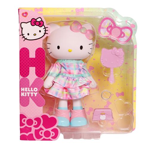 Hello Kitty Pastel - Fashion Dolls Deluxe Con Accesorios 8"