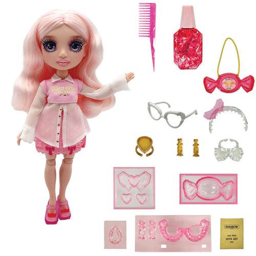 Muñeca Rainbow High Crystal Fashion Doll Bella