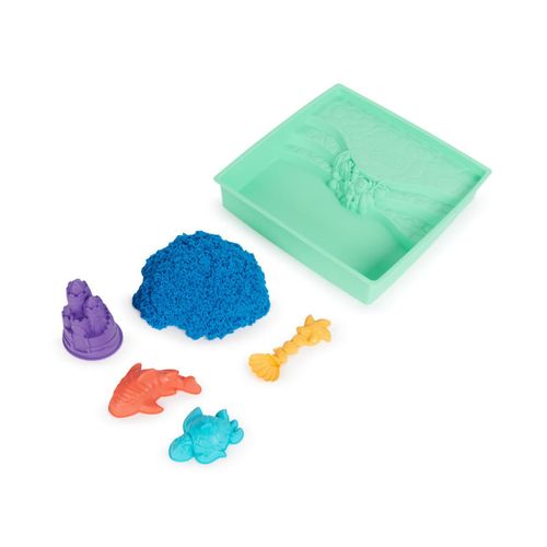 Kinetic Sand Set  Castillo De Arena Refresh Azul