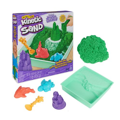 Kinetic Sand Set  Castillo De Arena Refresh Verde