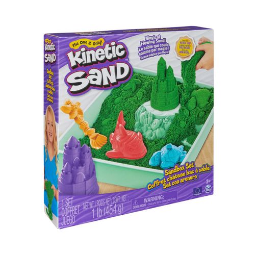 Kinetic Sand Set  Castillo De Arena Refresh Verde