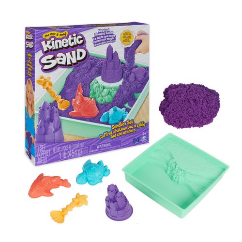 Kinetic Sand Set  Castillo De Arena Refresh Morada