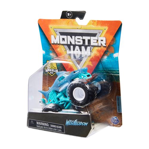 Monster Jam  Megalodon Azul 1:64