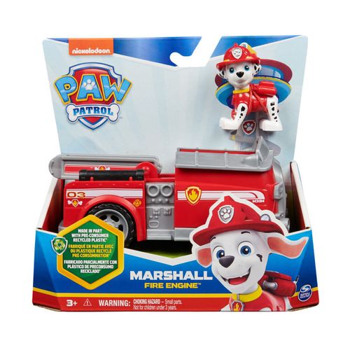 Paw Patrol Vehículo Básico Sustentable Marshall