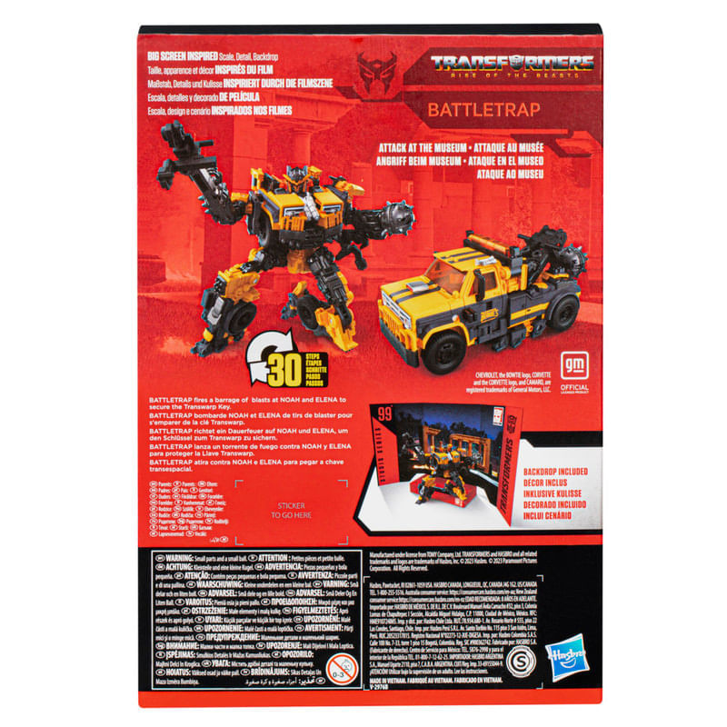 Transformers Rise Studio Series Battletrap