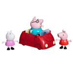 En el auto con Peppa