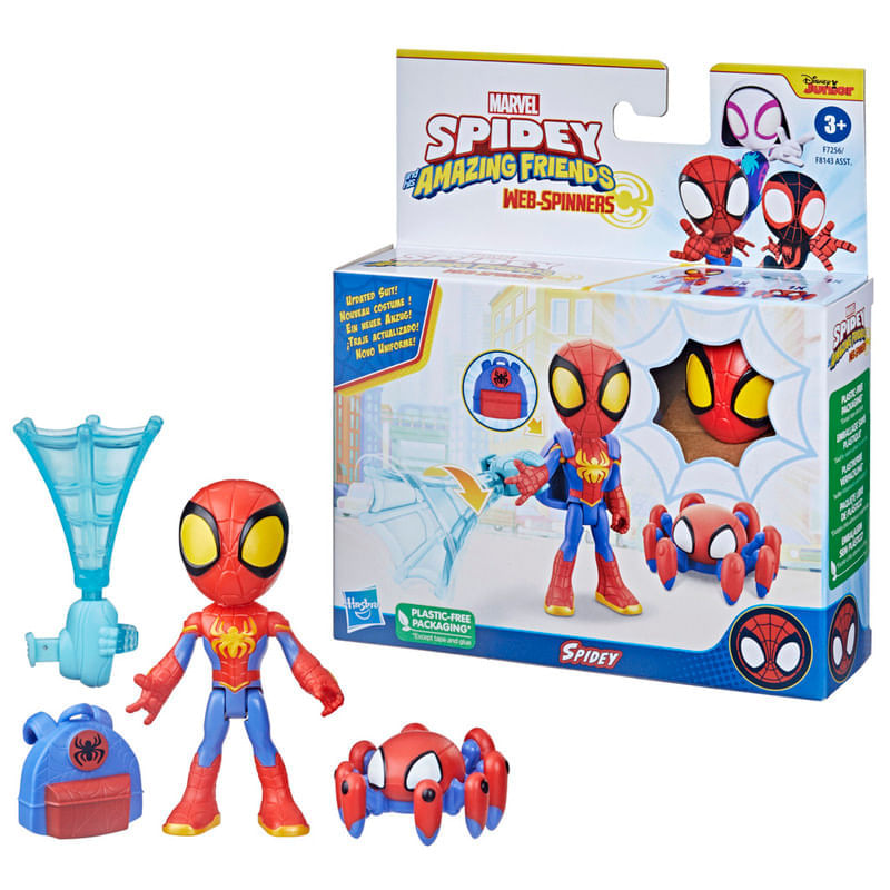 Spidey And His Amazing Friends Traje Actualizado Spidey