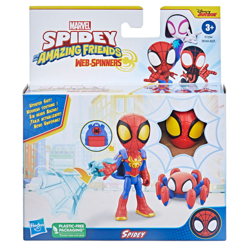 Spidey And His Amazing Friends Traje Actualizado Spidey