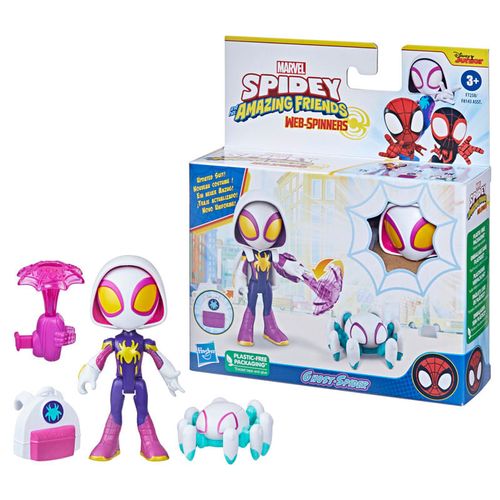 Spidey And His Amazing Friends Traje Actualizado Ghost-Spider