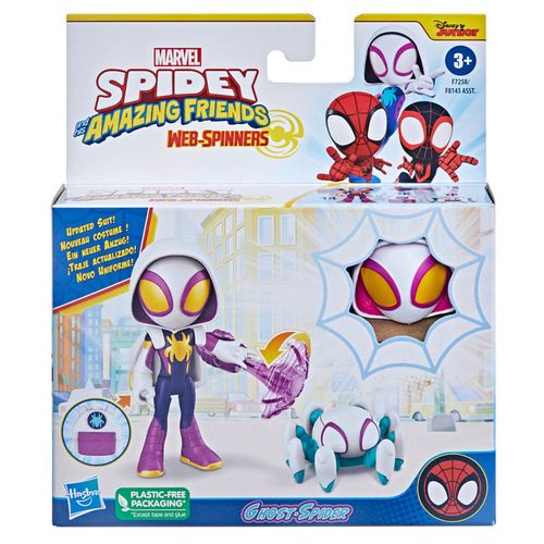 Spidey And His Amazing Friends Traje Actualizado Ghost-Spider