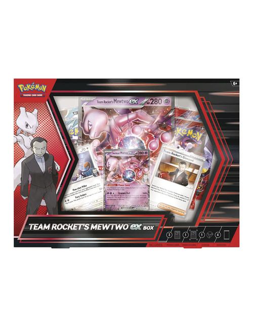 Pokémon TCG: Team Rocket's Caja Mewtwo ex