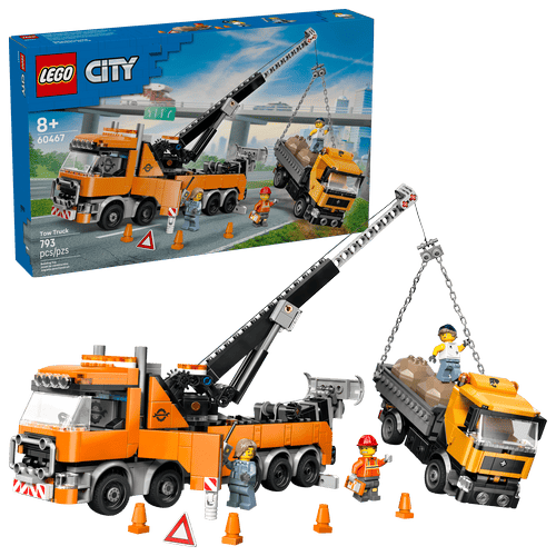 LEGO City Camión Grúa Pesado de Recuperación 60467