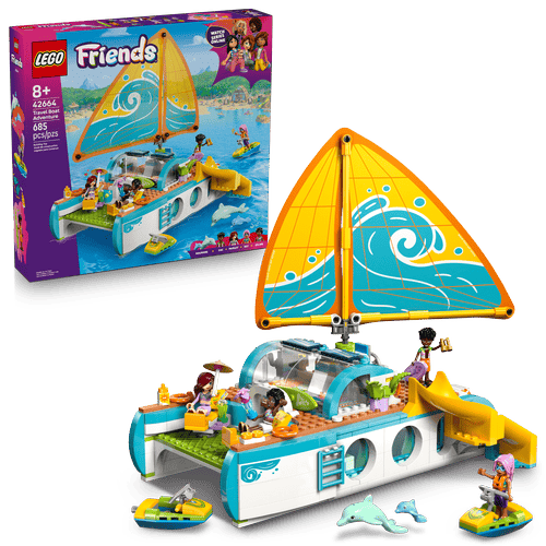 LEGO Friends Aventura en el Barco de Viaje 42664