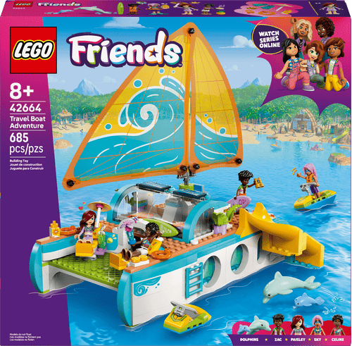 LEGO Friends Aventura en el Barco de Viaje 42664
