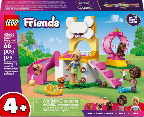 LEGO Friends Parque de Aventuras para Cachorros 42665