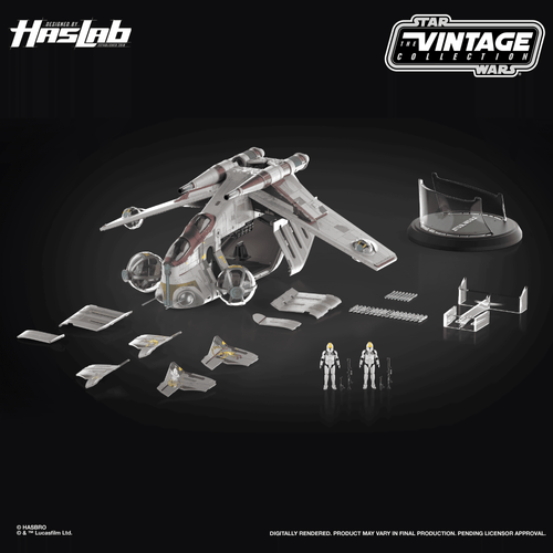 PREVENTA HAS LAB Star Wars La Colección Vintage LAAT/i Gunship