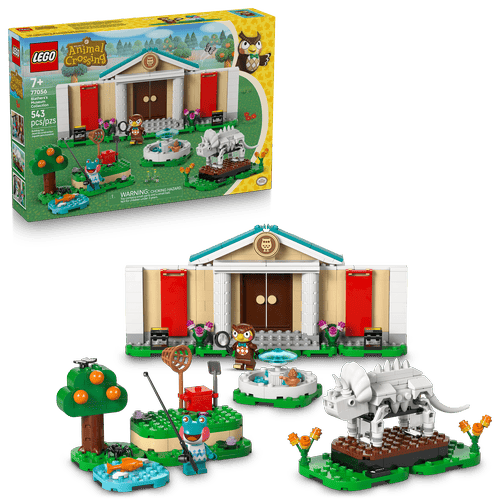 LEGO Animal Crossing La colección del museo de Sócrates 77056