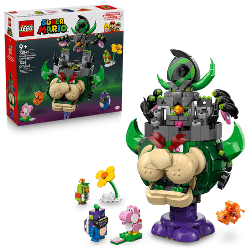 LEGO Super Mario Príncipe Florian y Bowser Castillo 72042