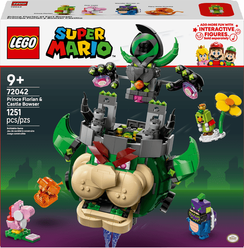LEGO Super Mario Príncipe Florian y Bowser Castillo 72042