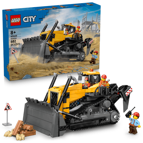 LEGO City Bulldozer Amarillo 60466