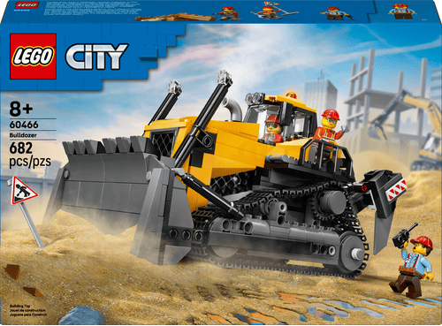 LEGO City Bulldozer Amarillo 60466