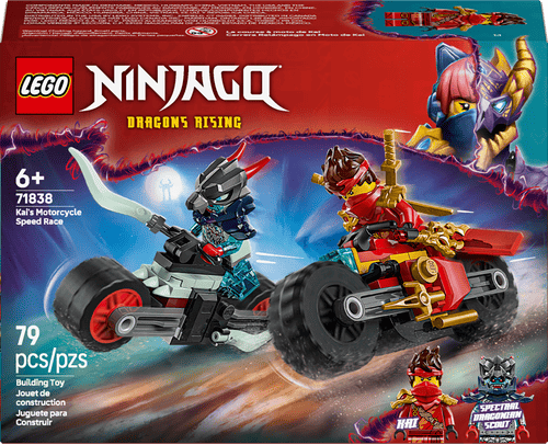 LEGO Ninjago Carrera Relámpago en Moto de Kai 71838