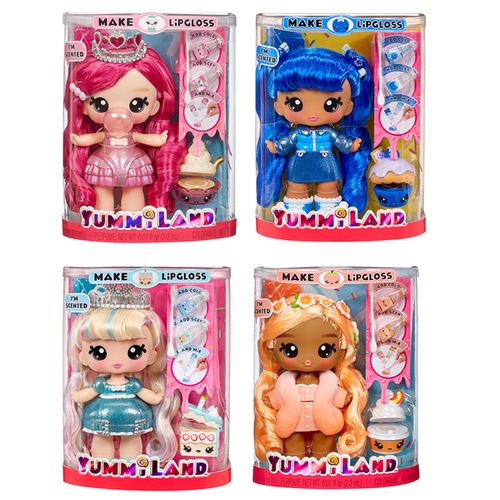 MGA Muñeca Yummiland Large Doll  Lipgloss Pet Piper Peach 120728