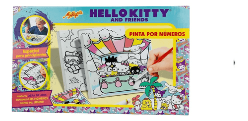 Mi Alegría Set Pinta por números Hello Kitty y Amigos 2413