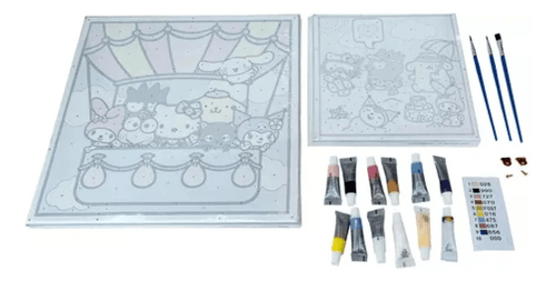 Mi Alegría Set Pinta por números Hello Kitty y Amigos 2413