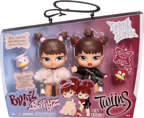 MGA Muñeca Bratz Babyz Twiins 2Pack 527565