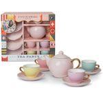 FAO Schwarz Set de Té de Cerámica 9 Piezas (Multicolor) 1153008091