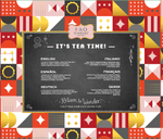 FAO Schwarz Set de Té de Cerámica 9 Piezas (Multicolor) 1153008091