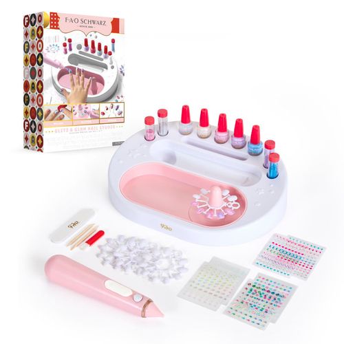 FAO Schwarz Estudio de Uñas con Brillantina Personalizado para Niñas 1172022690