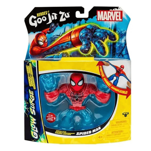 Bandai  Goo  Jit  Zu  Glow  Surge  marvel  Spiderman    15018