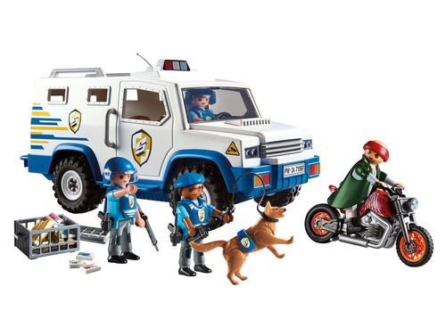 Playmobil Transportador de dinero Police 71597