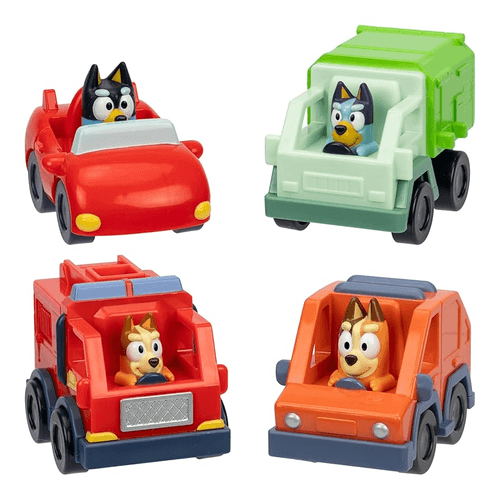 Bandai  Bluey  Mini  Carritos  Individual  Bingo  91070