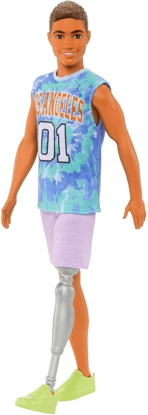Mattel Barbie Fashion Doll & Beauty  Ken con Pierna prostética DKW44