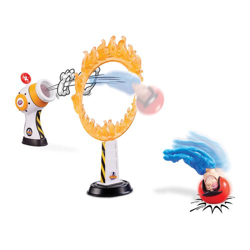 Bandai Stuntman Stu Cañon Lanzador 15090