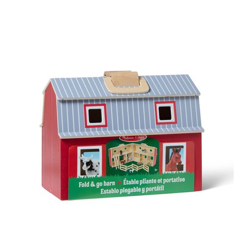 Spin Master Melissa & Doug Establo Plegable Y Portátil