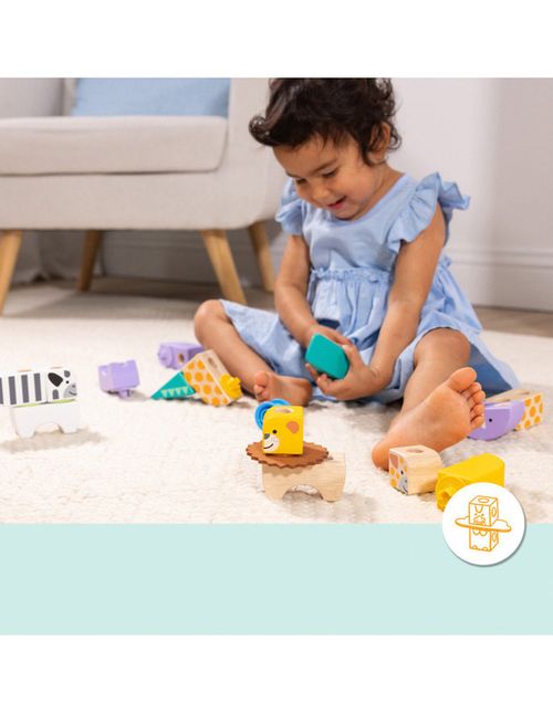 Spin Master Melissa & Doug Blockables Safari