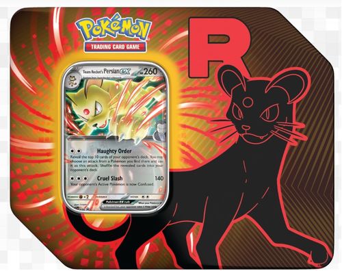 Pokémon TCG: Persian Team Rocket Tin En Español 11967