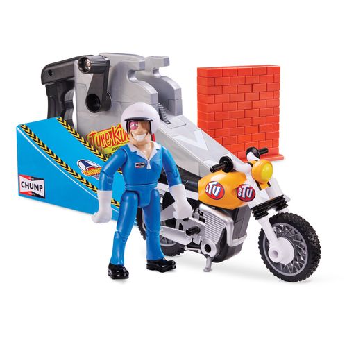 Bandai Stuntman Stu Motocicleta Acrobática 15094