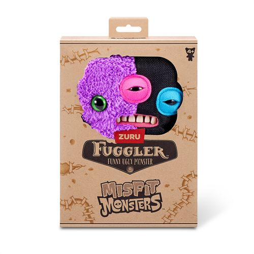 Fuggler Misfit Monsters 9 pulgadas Reeko & Annoyed Alien - Morado & Negro 15726