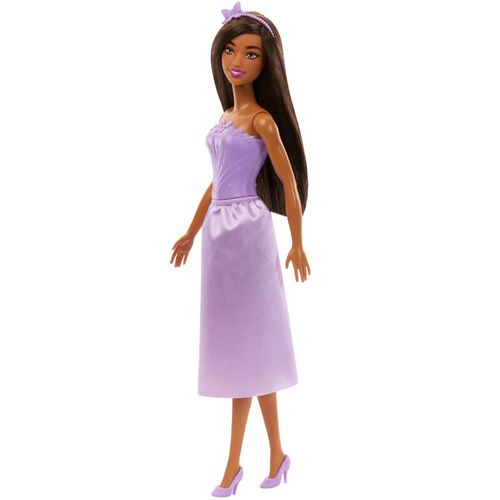 Barbie Muñeca Doncellas Vestido Morado JDM67