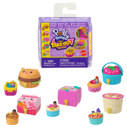 Polly Pocket Compacto Comidita Rápida JCR44