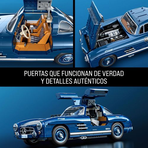 Mattel Brick Shop Hot Wheels Juguete Premium Mercedes Benz 300 SL HWW25
