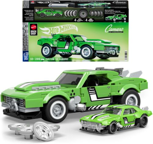 Mattel Brick Shop Hot Wheels Juguete Speed 68 Custom Camaro JFT16